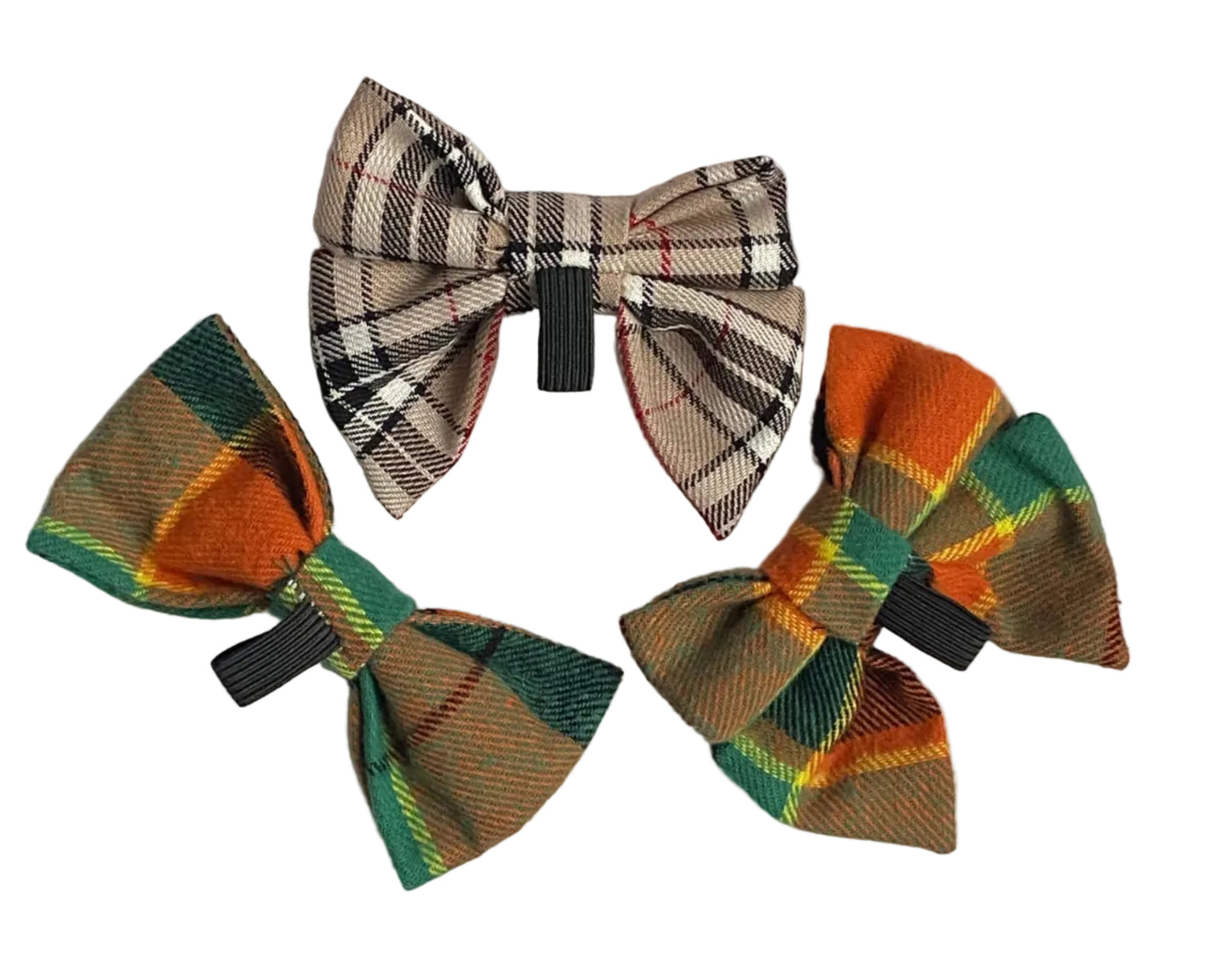 Barkberry Tartan Sailor Dog Bow Tie (Uk Handmade)