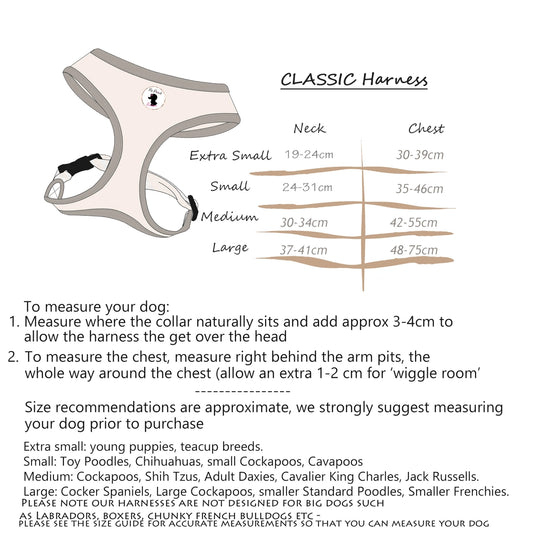 Peach & Ivy Blossom Puppy Harness