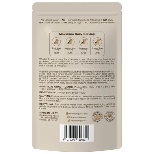 Bone Broth For Dogs | Dog Gravy Food Topper For Picky Eaters