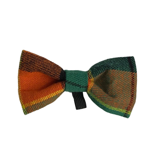 Squirrel Chaser Tartan Dog Classic Bow Tie (Uk Handmade)